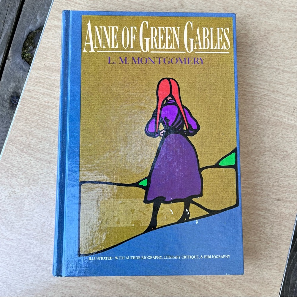 Anne Of Greene Gables Vintage 1984 Hardcover Book By L.M. Montgomery